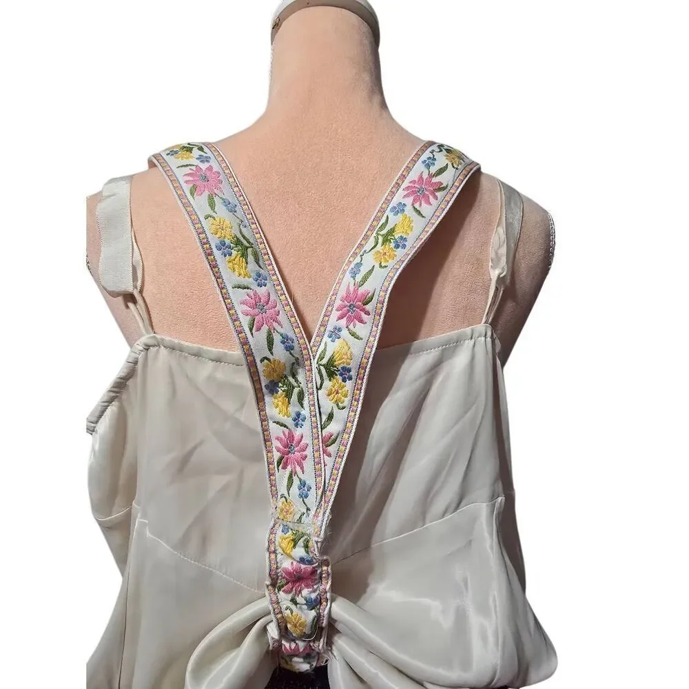 Rayvehn Embroidered Suspenders